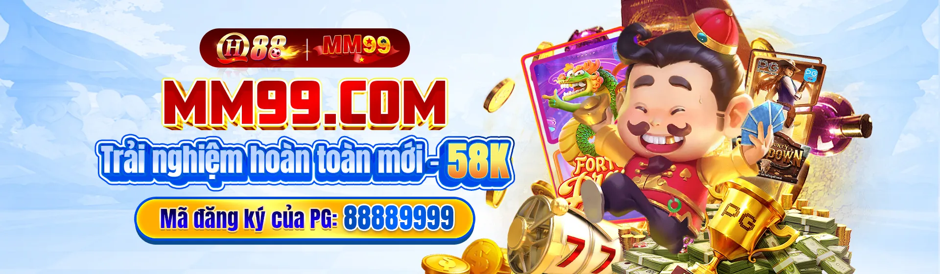 Máy đánh bạc m88 với biểu tượng jackpot và tiền vàng
